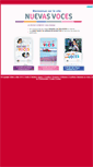 Mobile Screenshot of nuevas-voces.com